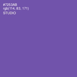 #7253AB - Studio Color Image