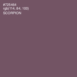 #725464 - Scorpion Color Image