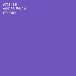 #7254BE - Studio Color Image
