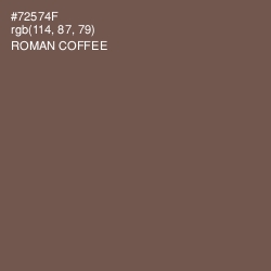 #72574F - Roman Coffee Color Image