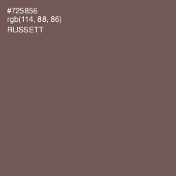#725856 - Russett Color Image