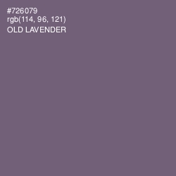 #726079 - Old Lavender Color Image