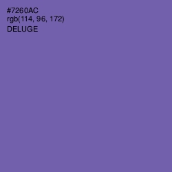 #7260AC - Deluge Color Image