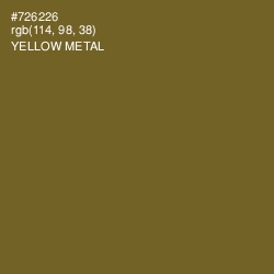 #726226 - Yellow Metal Color Image