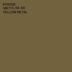 #72623E - Yellow Metal Color Image