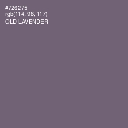 #726275 - Old Lavender Color Image