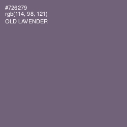#726279 - Old Lavender Color Image