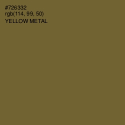 #726332 - Yellow Metal Color Image