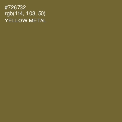 #726732 - Yellow Metal Color Image