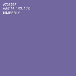 #72679F - Kimberly Color Image