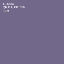 #72688A - Rum Color Image