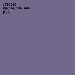 #72688C - Rum Color Image