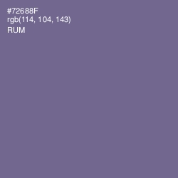 #72688F - Rum Color Image