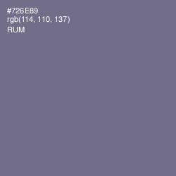 #726E89 - Rum Color Image