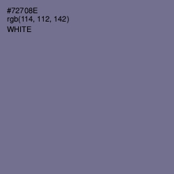 #72708E - Storm Gray Color Image