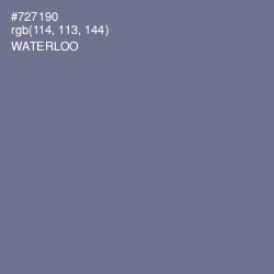 #727190 - Waterloo  Color Image