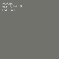 #72726C - Limed Ash Color Image