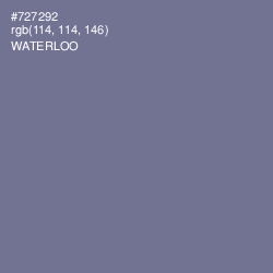 #727292 - Waterloo  Color Image