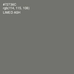 #72736C - Limed Ash Color Image