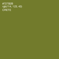 #727B2B - Crete Color Image