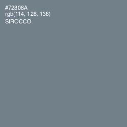 #72808A - Sirocco Color Image