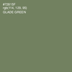#72815F - Glade Green Color Image