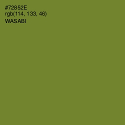 #72852E - Wasabi Color Image