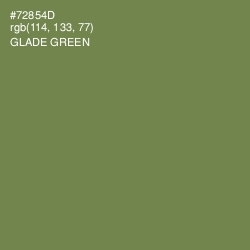 #72854D - Glade Green Color Image