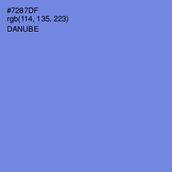 #7287DF - Danube Color Image