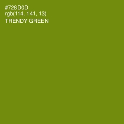 #728D0D - Trendy Green Color Image