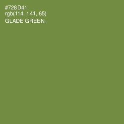 #728D41 - Glade Green Color Image