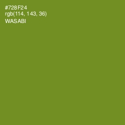 #728F24 - Wasabi Color Image