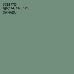 #728F7D - Xanadu Color Image