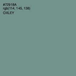 #72918A - Oxley Color Image
