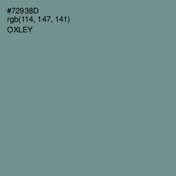 #72938D - Oxley Color Image