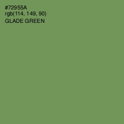 #72955A - Glade Green Color Image
