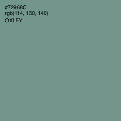 #72968C - Oxley Color Image