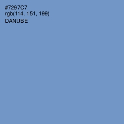 #7297C7 - Danube Color Image
