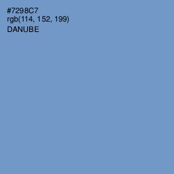 #7298C7 - Danube Color Image