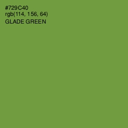 #729C40 - Glade Green Color Image