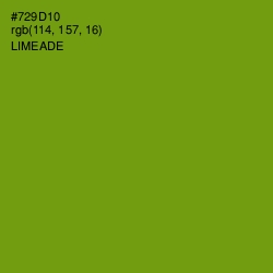 #729D10 - Limeade Color Image