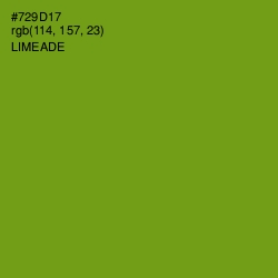 #729D17 - Limeade Color Image