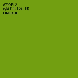 #729F12 - Limeade Color Image