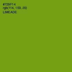 #729F14 - Limeade Color Image