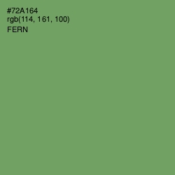 #72A164 - Fern Color Image