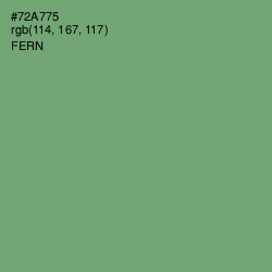 #72A775 - Fern Color Image