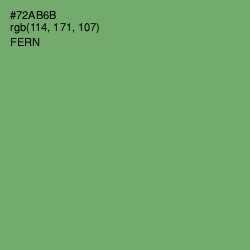 #72AB6B - Fern Color Image