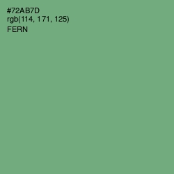 #72AB7D - Fern Color Image