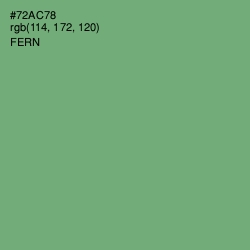 #72AC78 - Fern Color Image