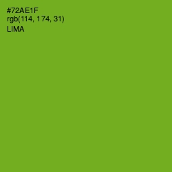 #72AE1F - Lima Color Image